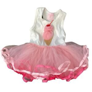 Mudpie Ice Cream Cone Tutu Tank Dress